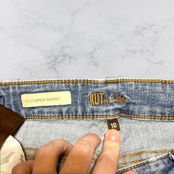 KUT from the kloth women's jeans size 10 - Picture 3 of 9